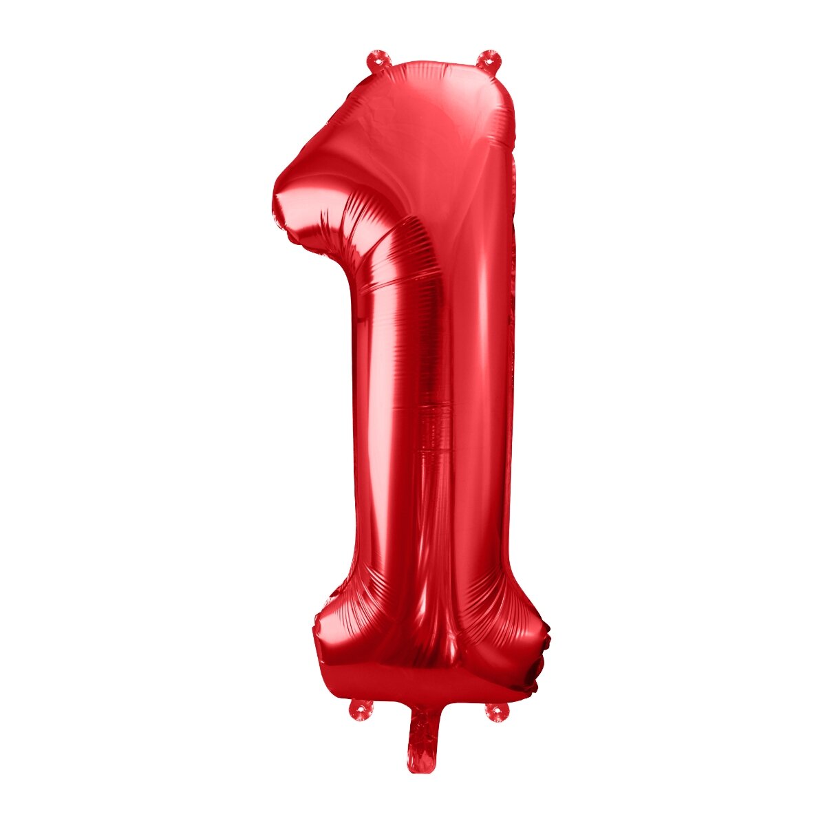 Balónky – Červené číslice 86 cm
