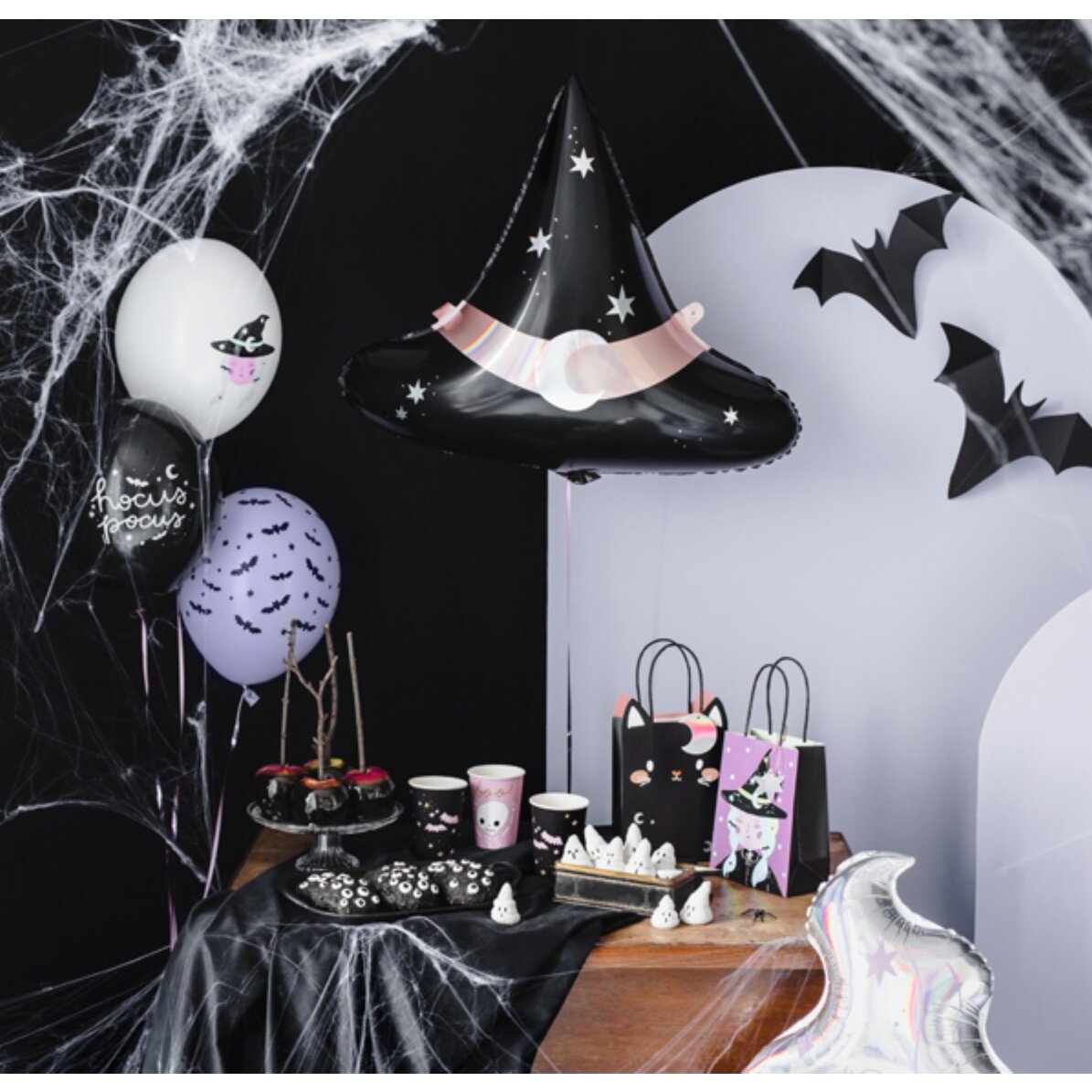Sada 6 halloweenských balónků – Čarodějnice