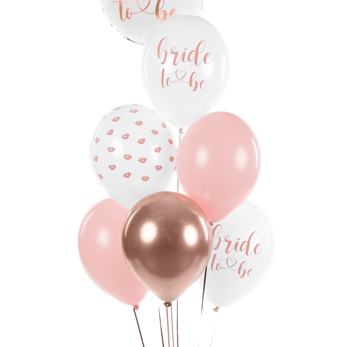 Sada balónků – směs pro rozlučku se svobodou – Bride to be