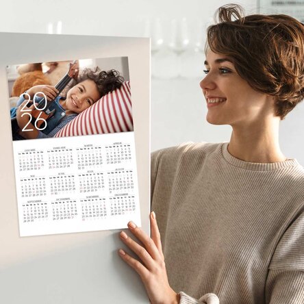 Personalizovaný kalendářový plakát s fotografií