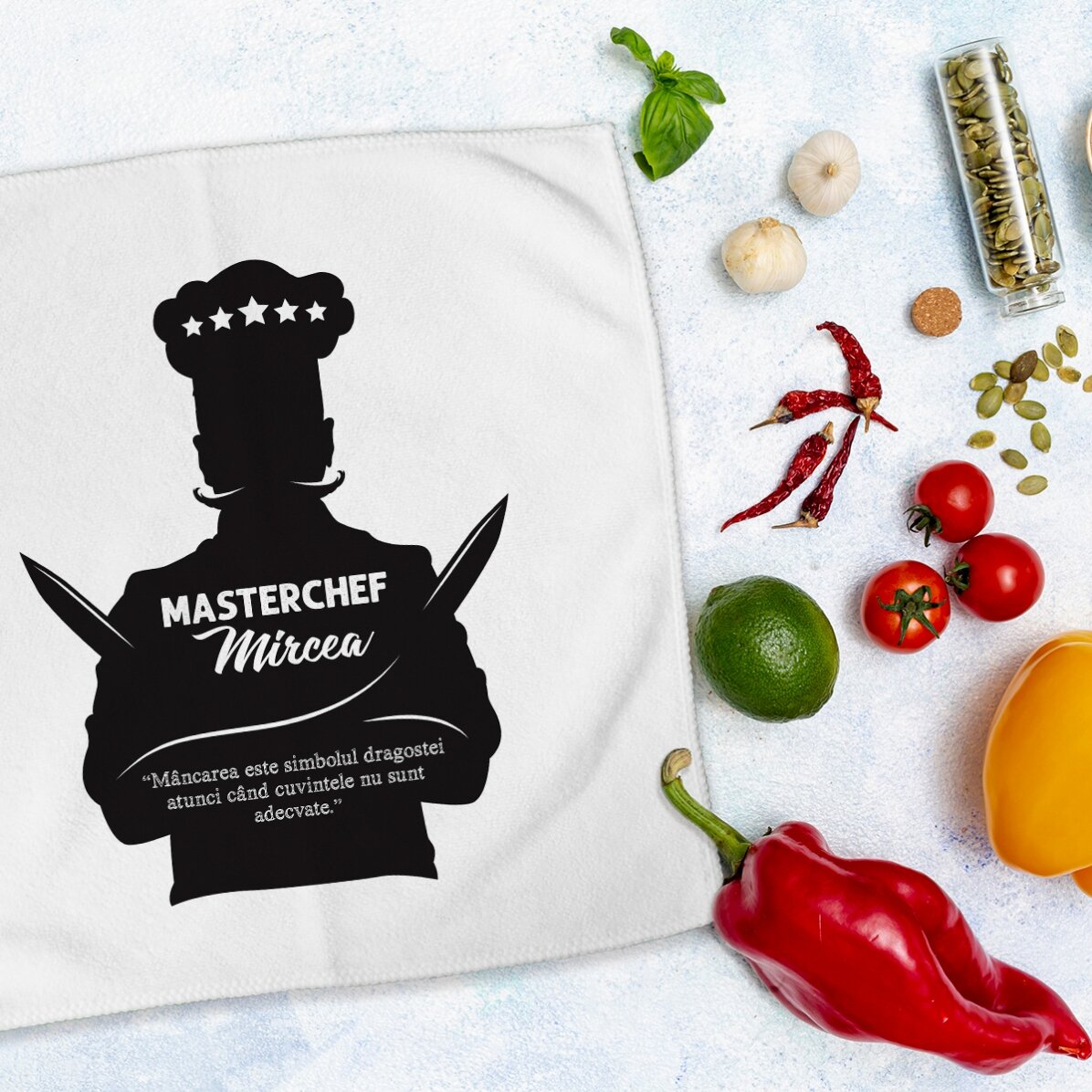 Ručník s vlastním textem – Masterchef