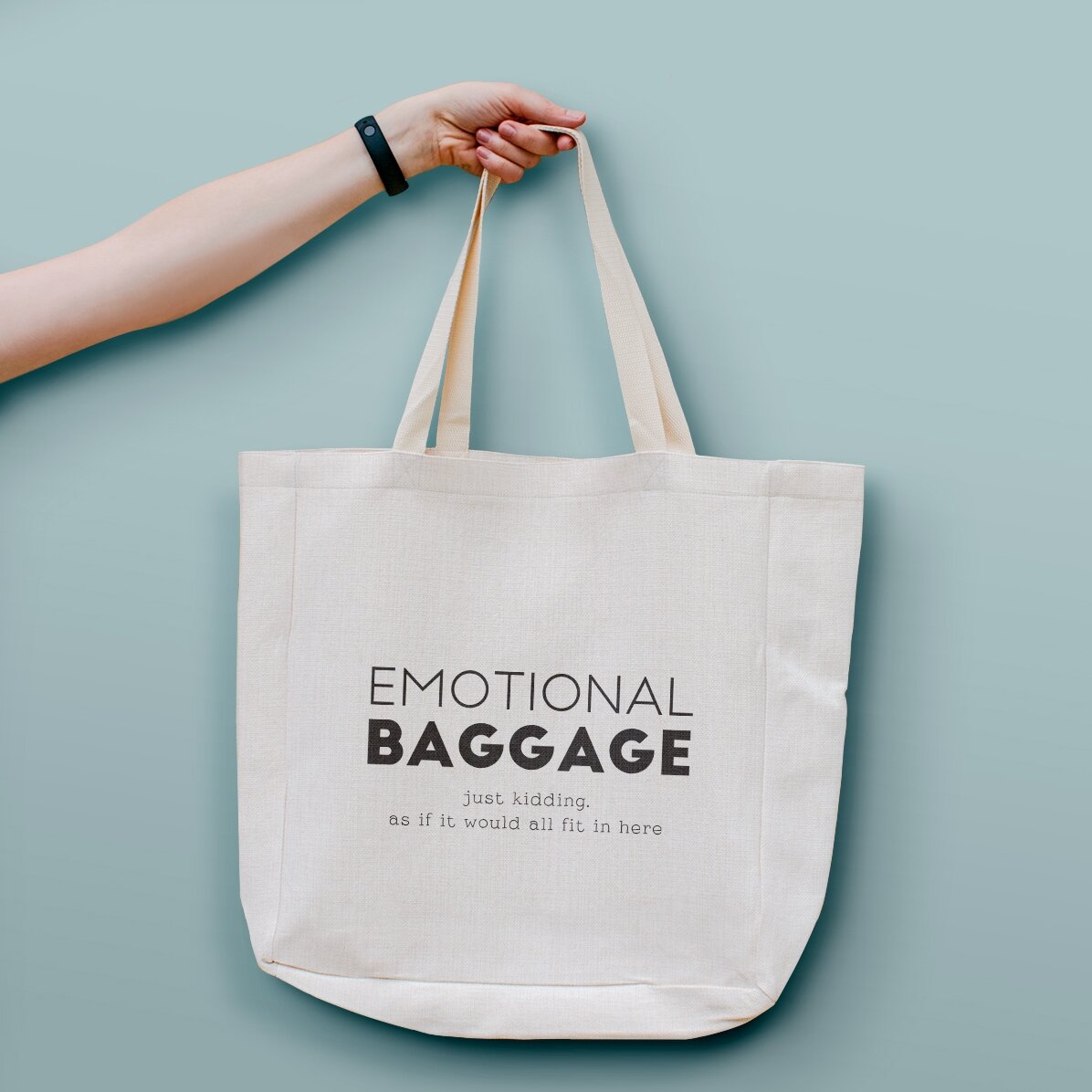 Taška s vlastním textem – Emotional Baggage