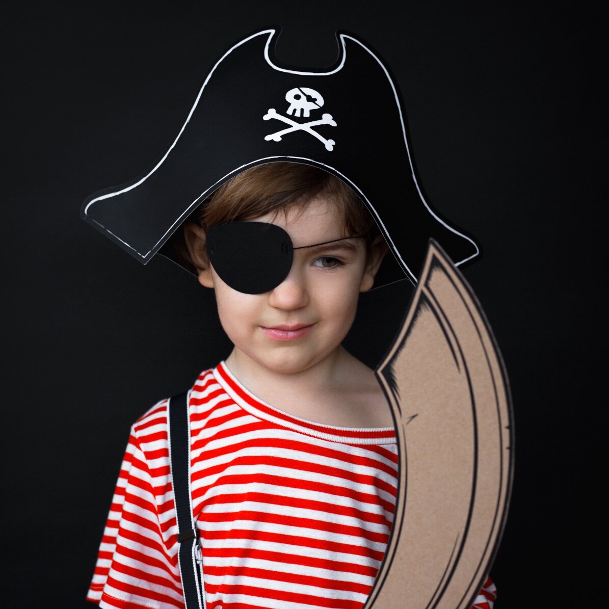 Halloweenská pirátská sada