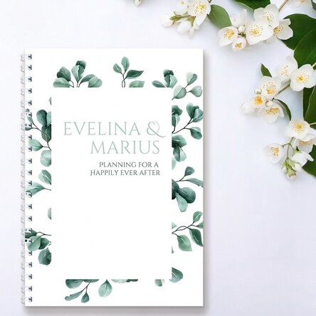Notebook s vlastním textem – Happily ever after (bílý)