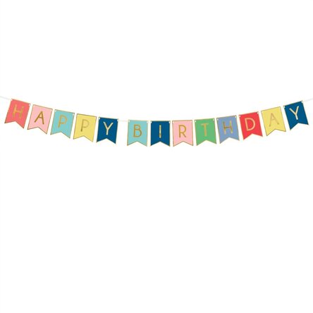 Banner „Všechno nejlepší k narozeninám“