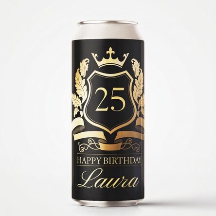 Pivo v plechovce s vlastním textem – Royalty