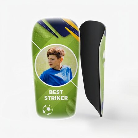 Personalised football shirts with photo and message