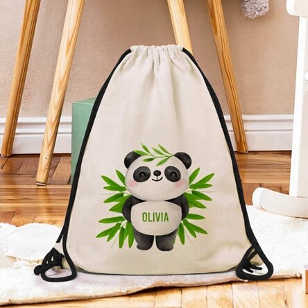 Batoh s vlastním jménem – Cute Panda