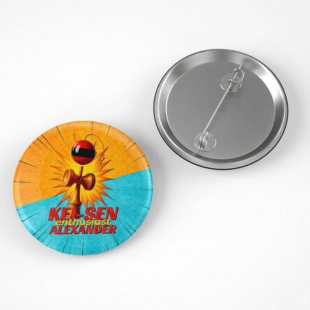 Personalised badge with name - Spike Enthusiast