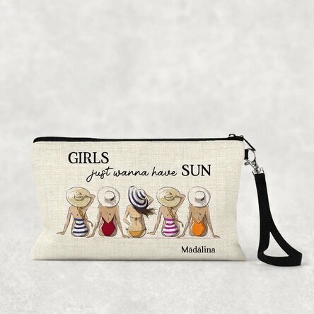 Personalizovaná sada na líčení s nápisem – Summer girls