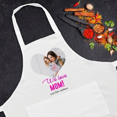 Personalizovaná taška s fotografií a textem – We Love