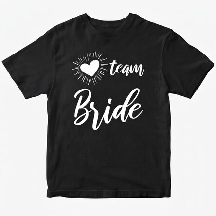 Tričko s vlastním textem – Team Bride