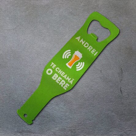 Personalizovaný otvírák na pivo – Beer is calling you