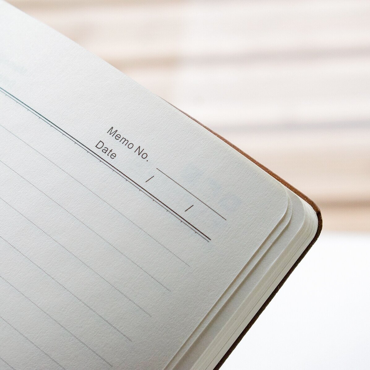 Personalised leather diary with retirement message