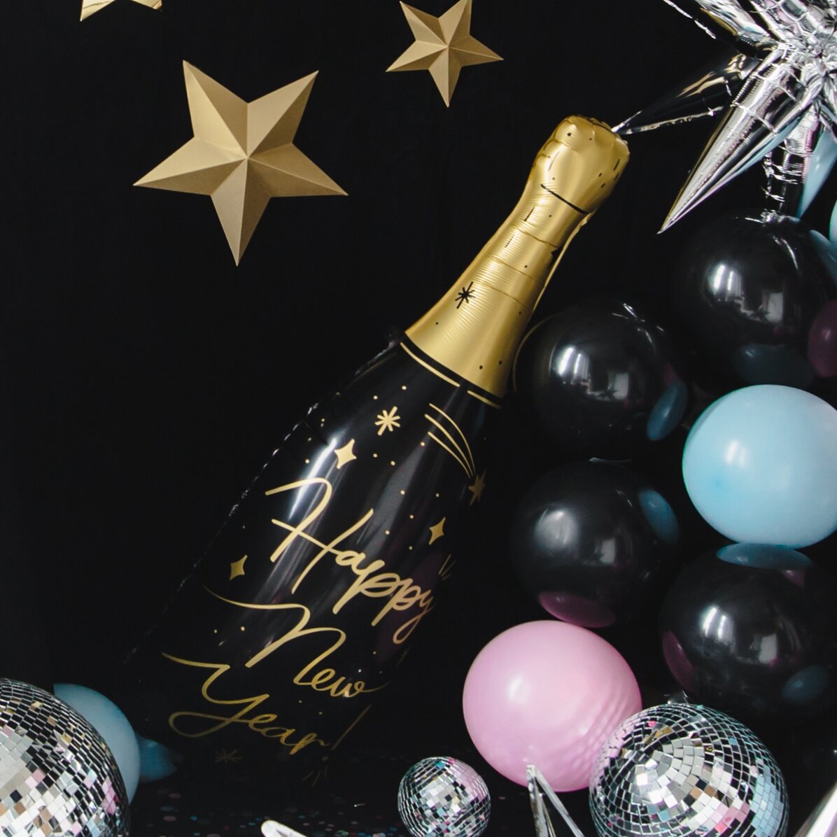 Balloon - Champagne bottle