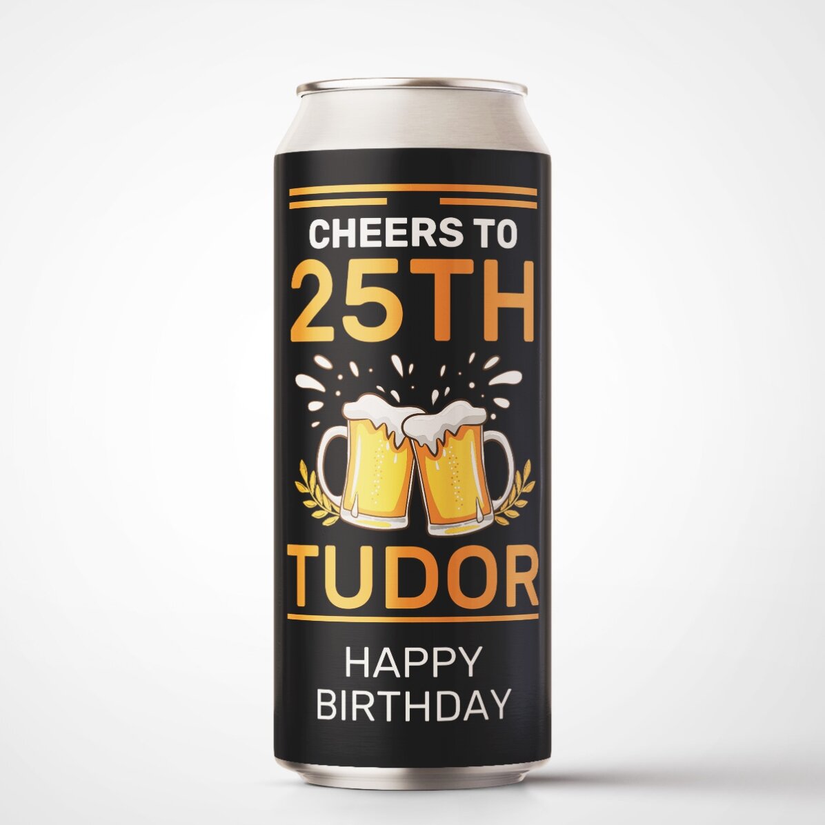 Pivo v plechovce s vlastním textem – Na zdraví!
