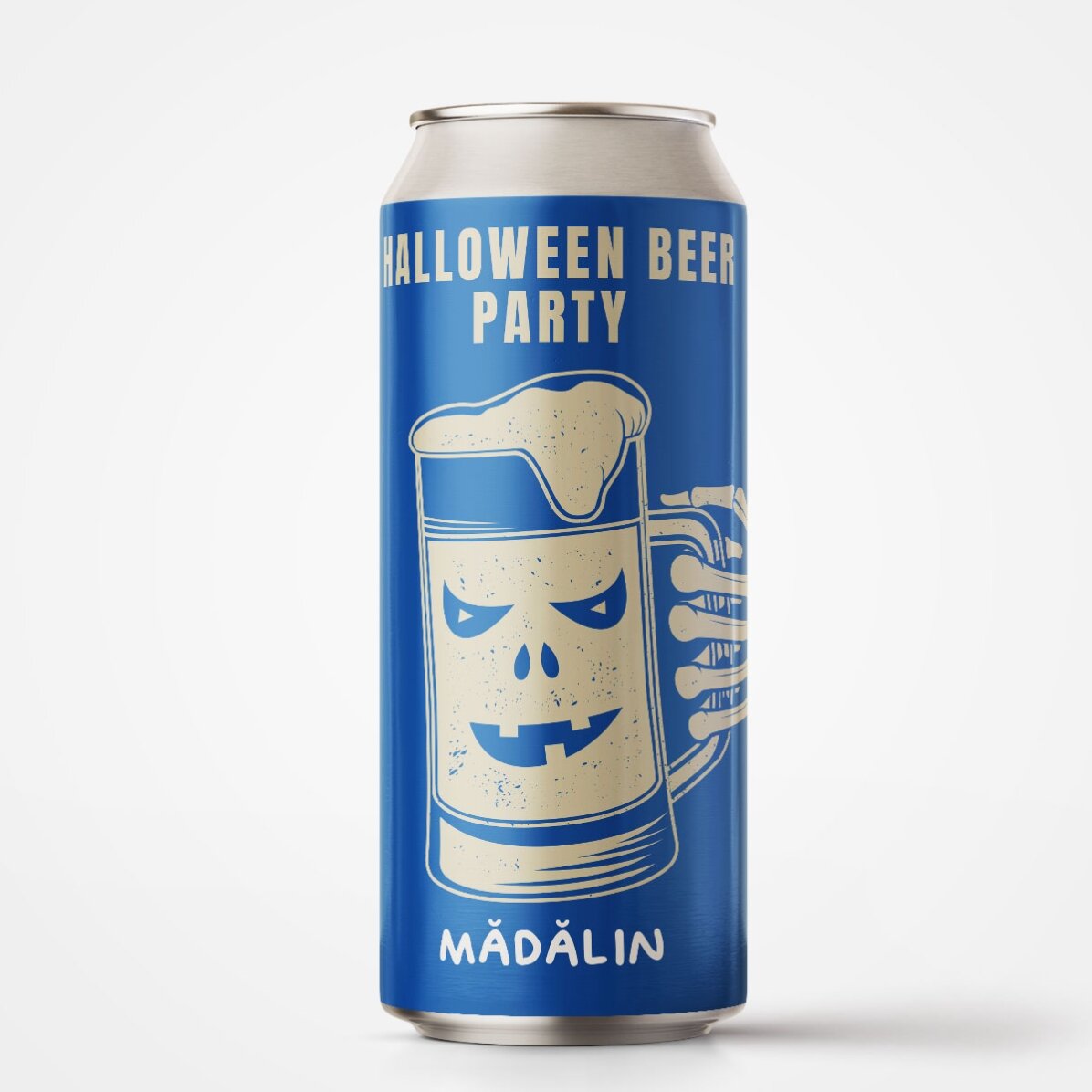 Pivo v plechovce s vlastním textem – Halloween Beer Party