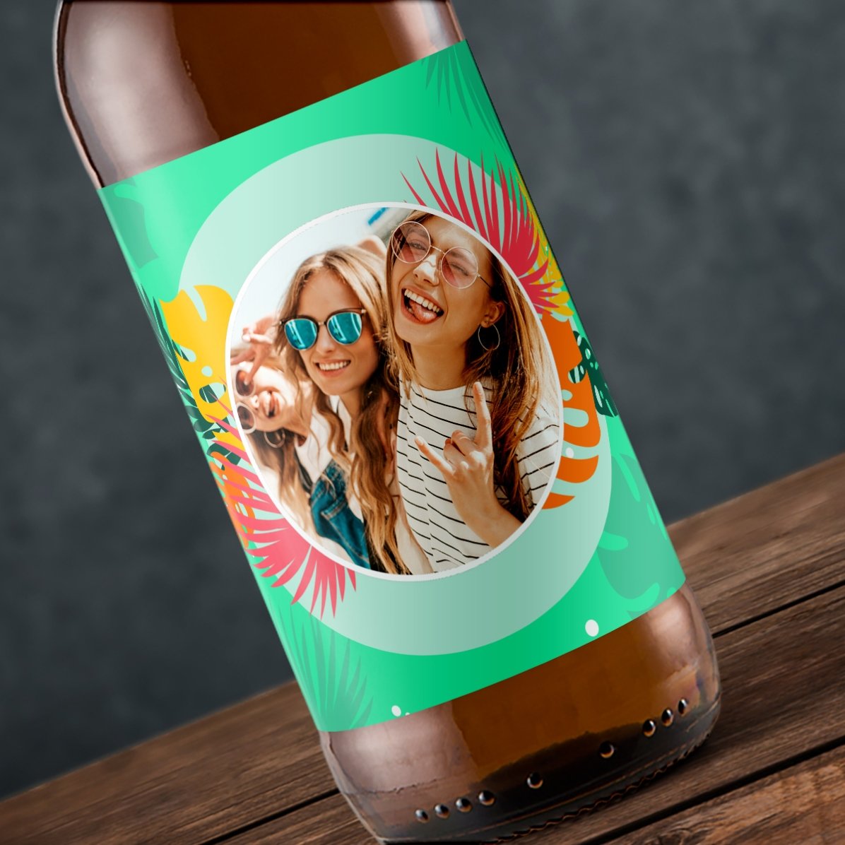 Pivo s vlastní fotografií – Barevné léto