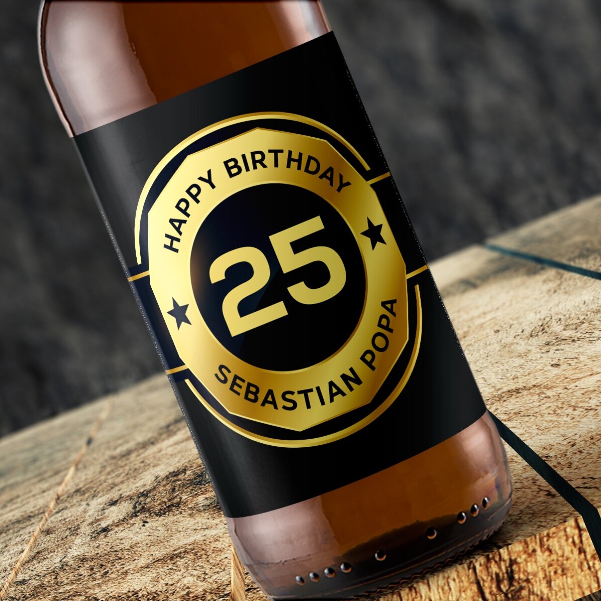Pivo s vlastním textem – Birthday Beer