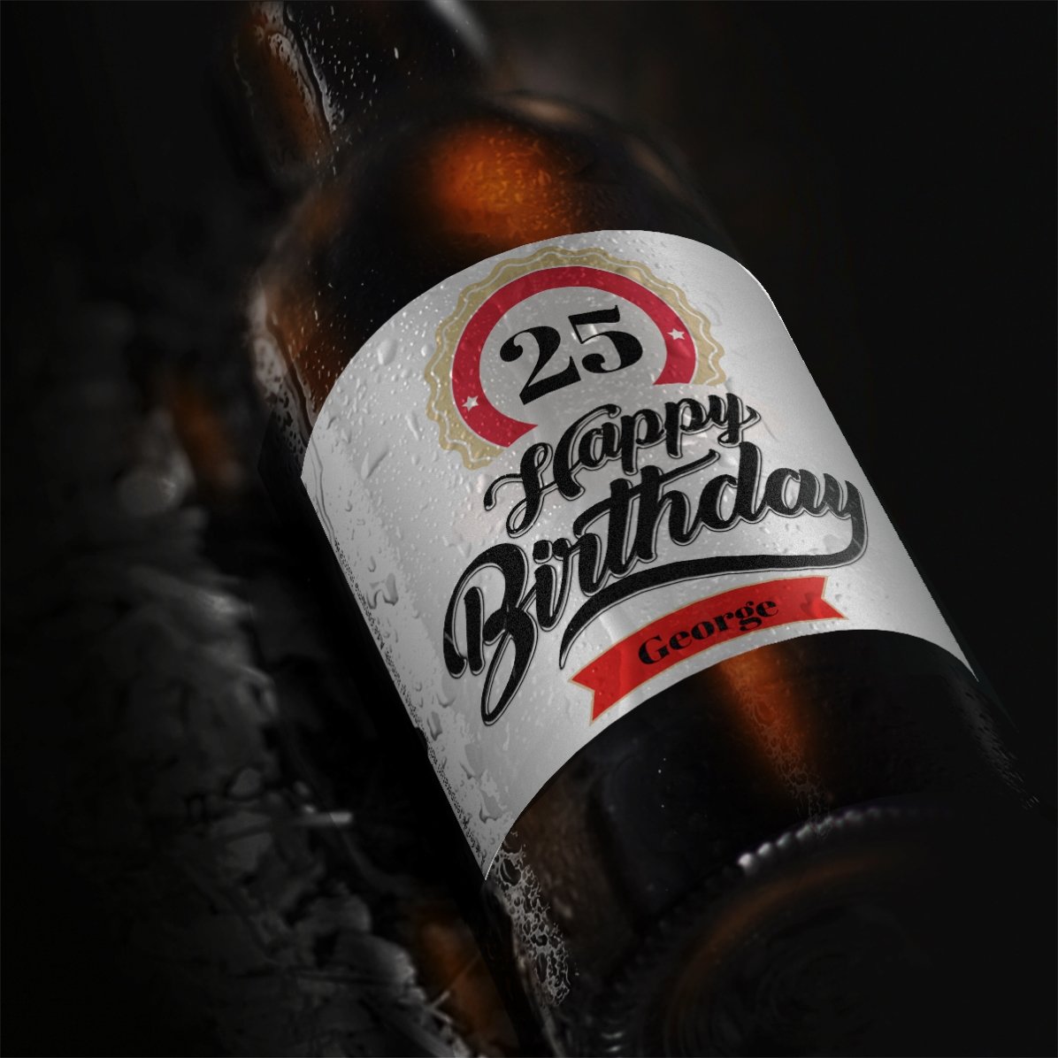Pivo s vlastním nápisem – Happy birthday!
