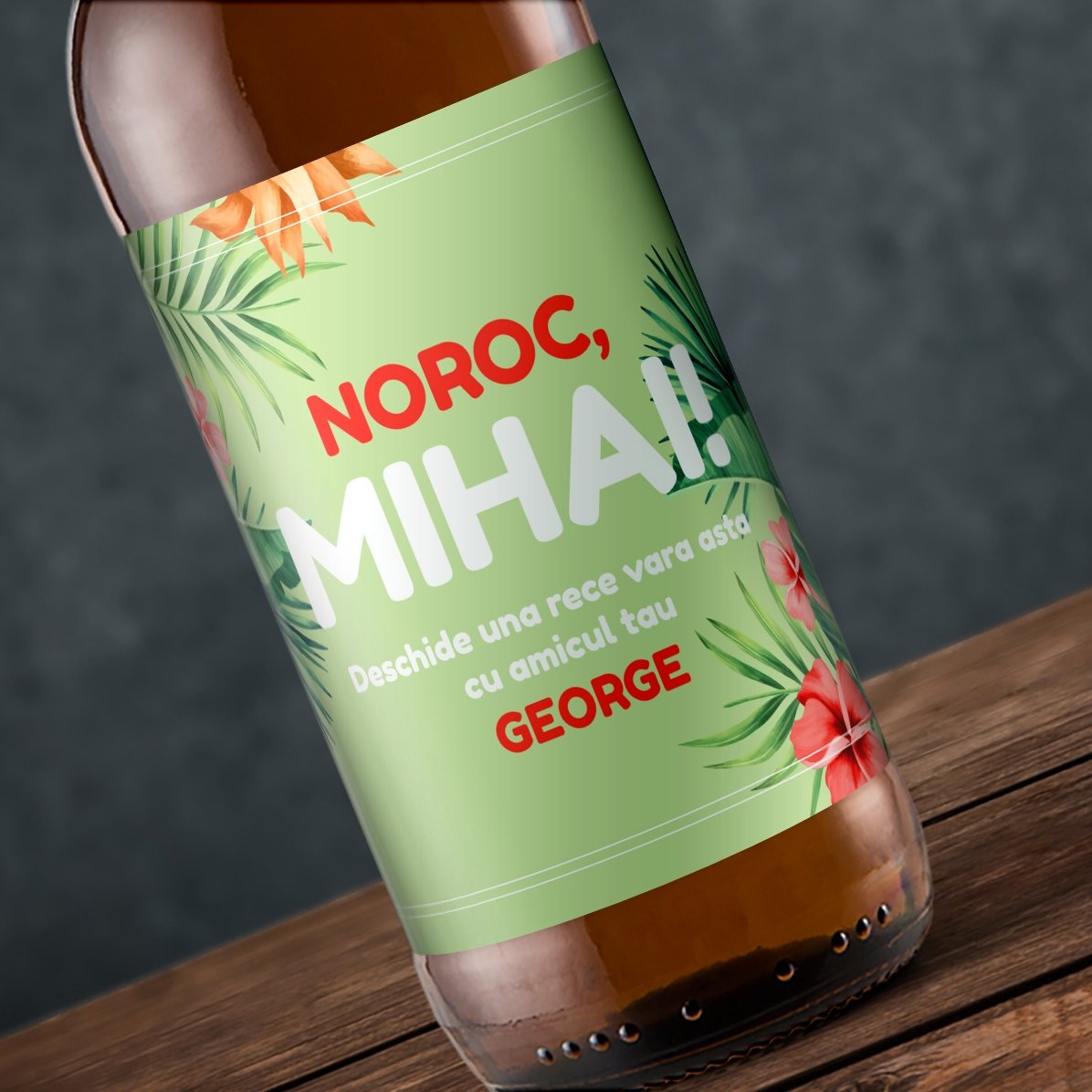 Pivo s vlastním textem – Hibiscus