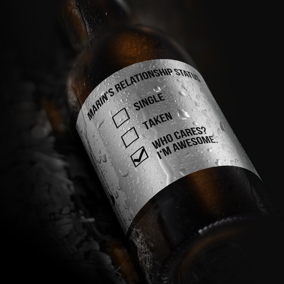 Pivo s vlastním textem – I