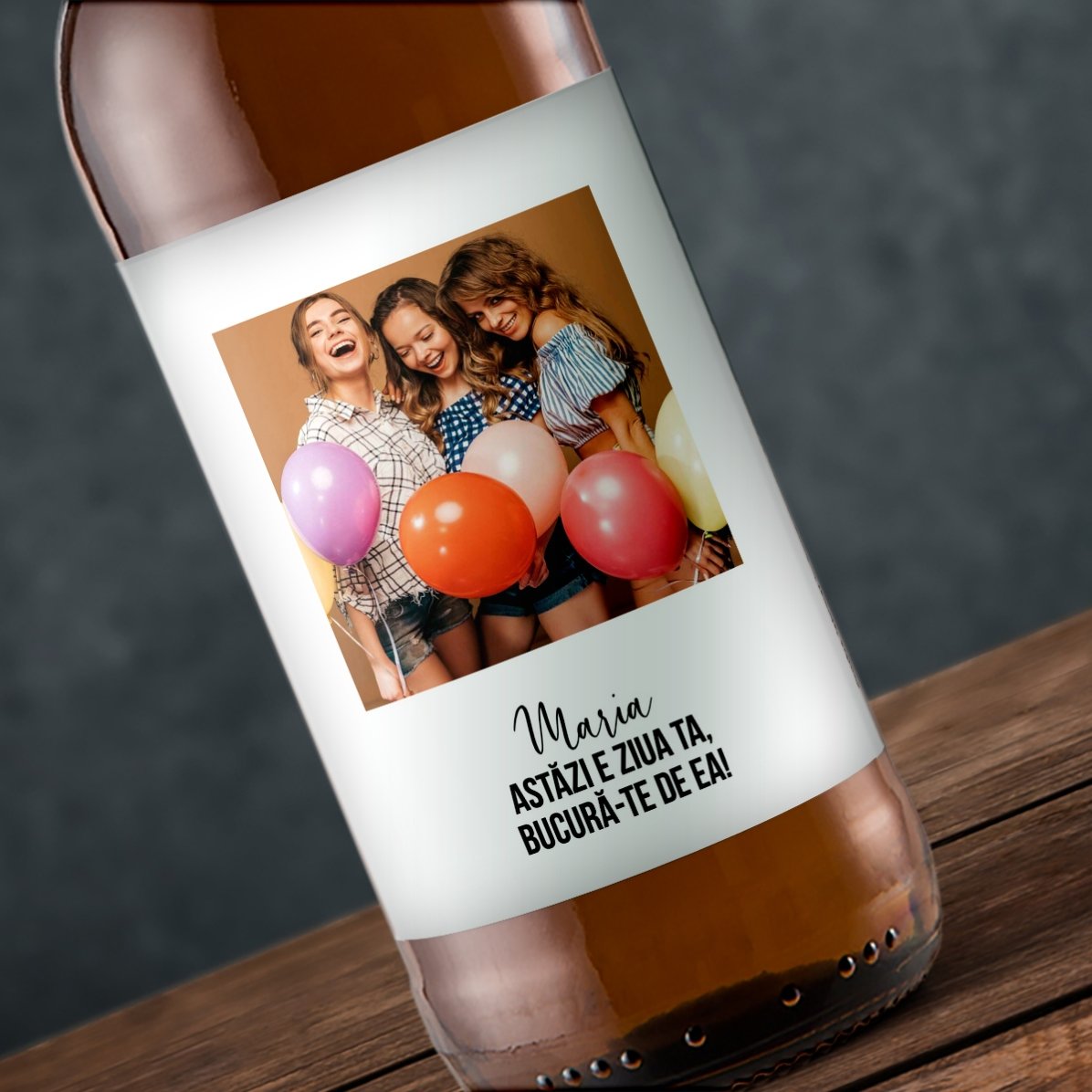 Pivo s vlastním textem a fotografií – Štěstí