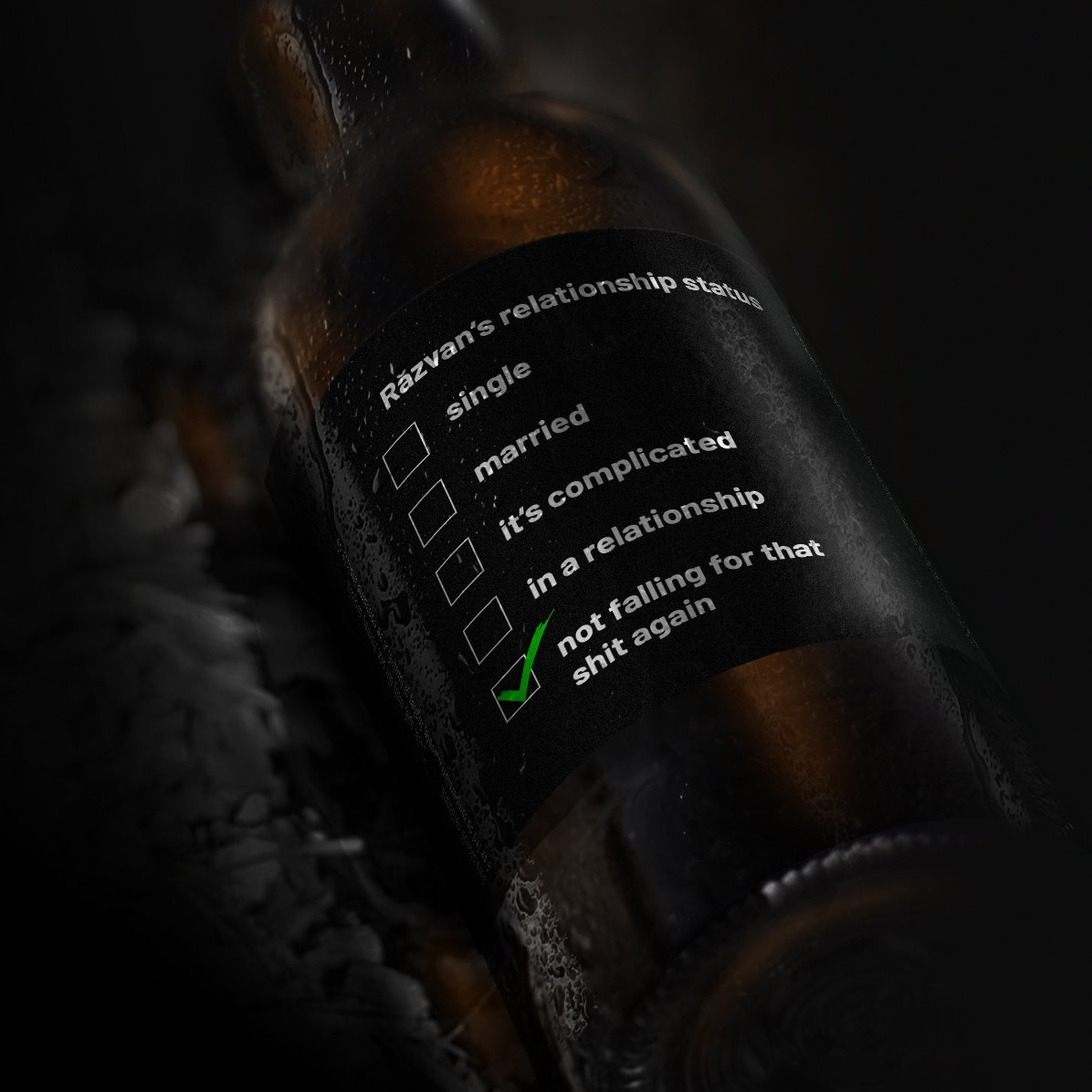 Pivo s vlastním textem – Single