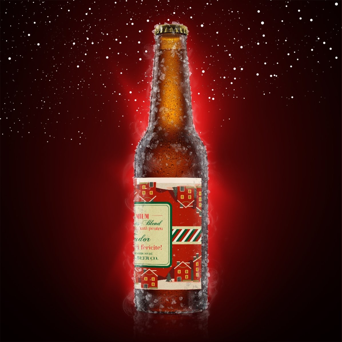 Pivo s vlastním textem – Vintage Christmas Blend