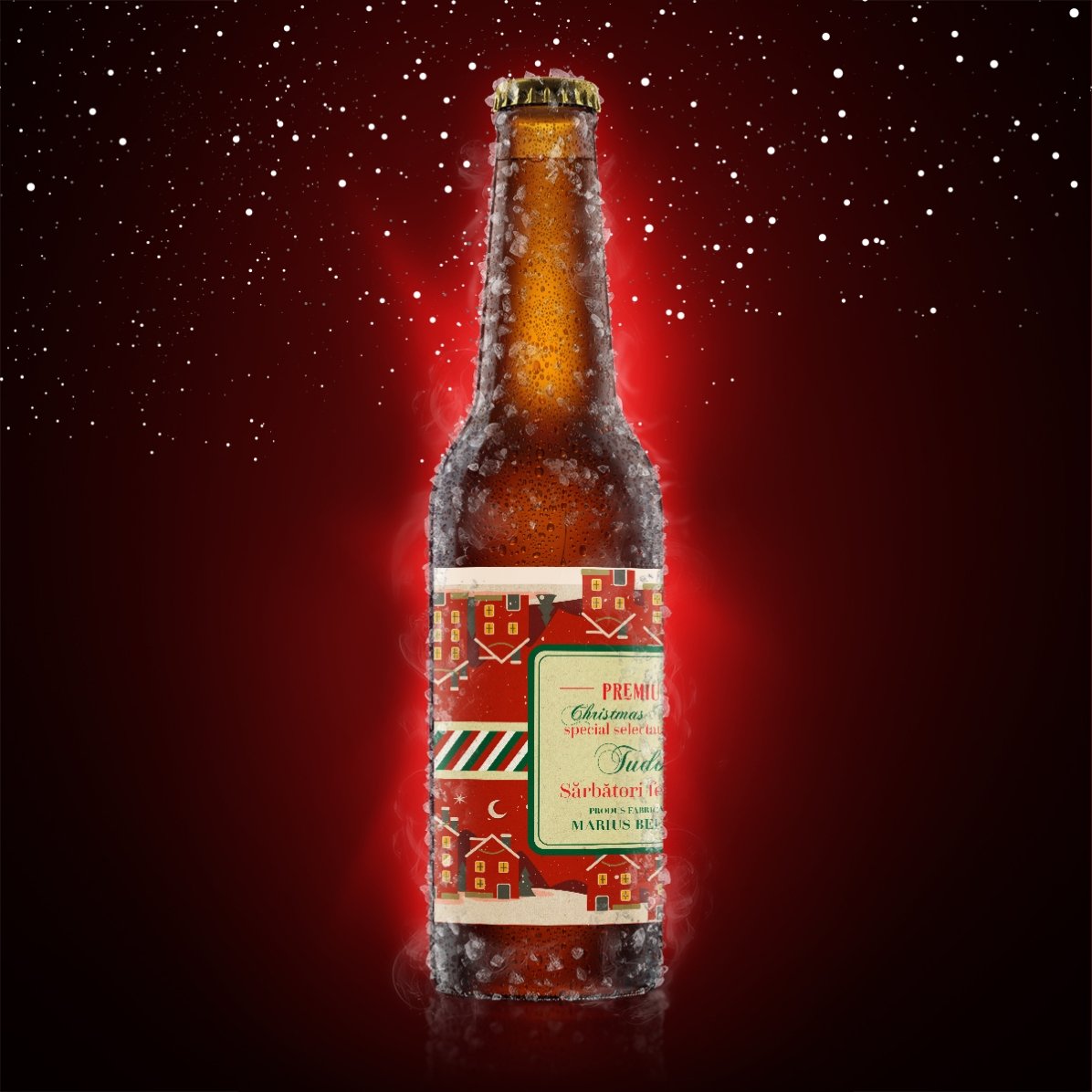 Pivo s vlastním textem – Vintage Christmas Blend