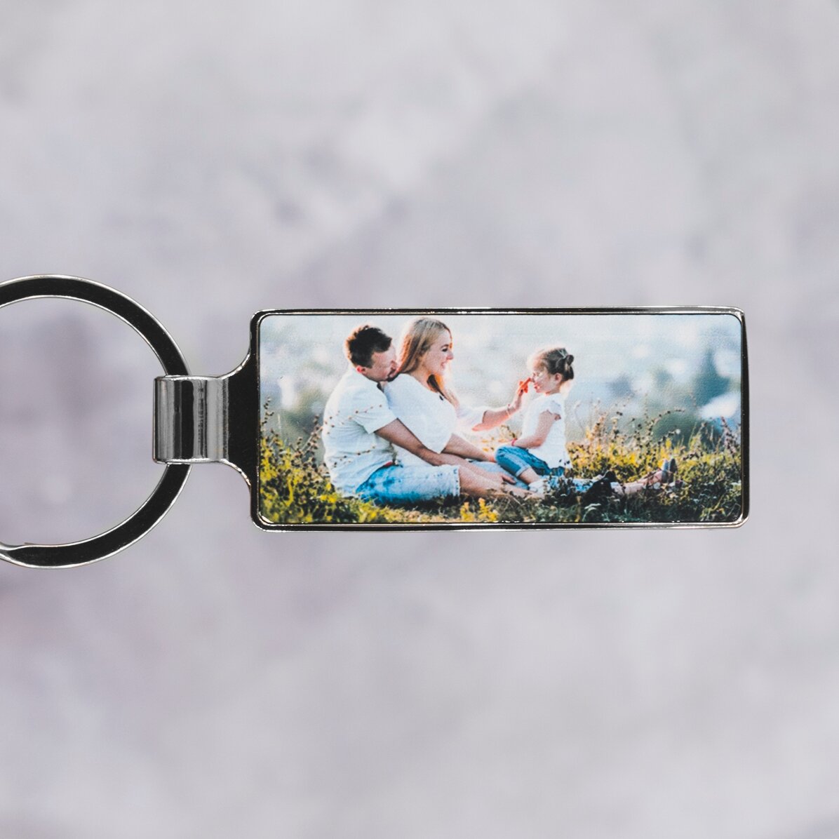 Personalizovaný přívěsek na klíče s fotografií
