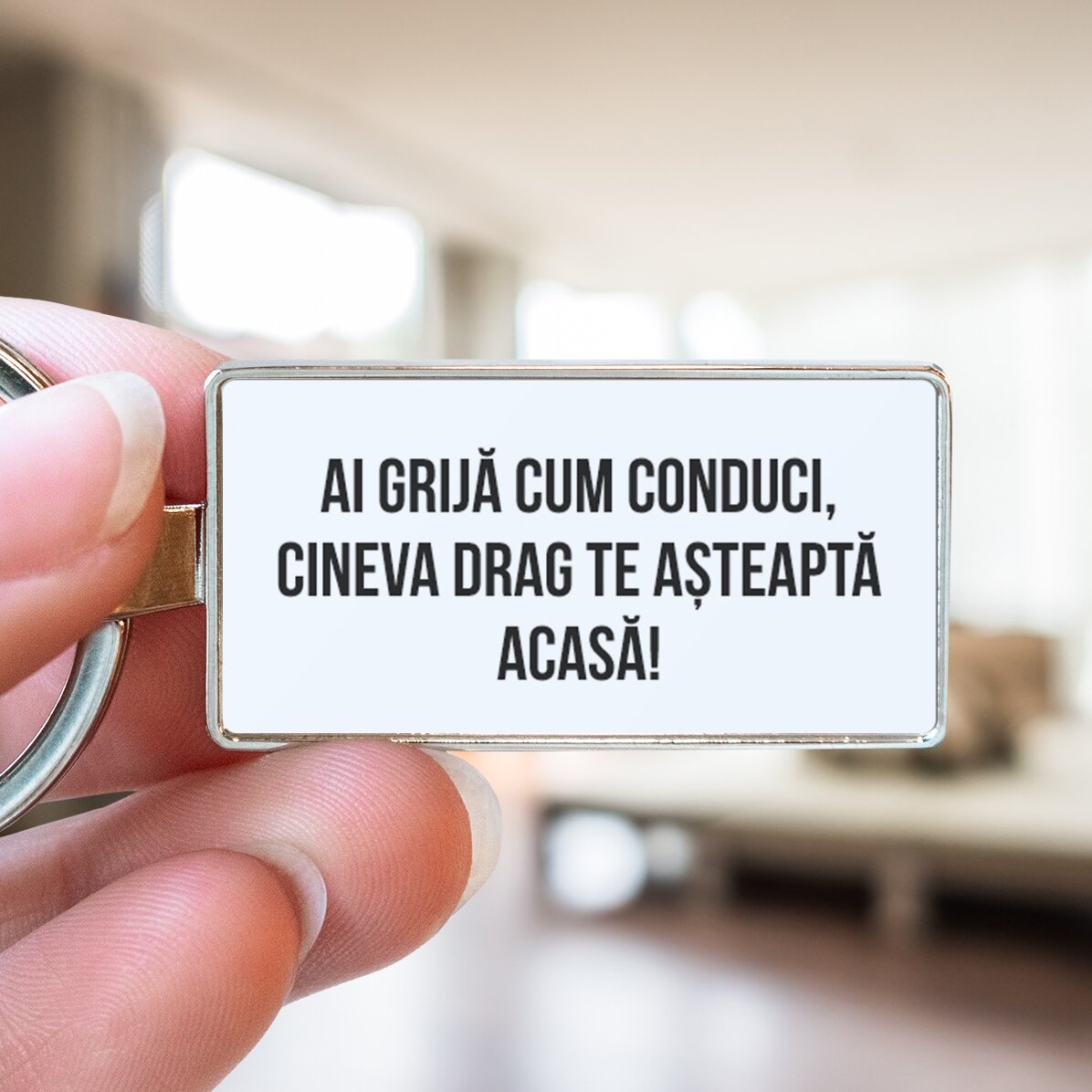 Personalizovaný přívěsek na klíče s textem a fotografií – Heart