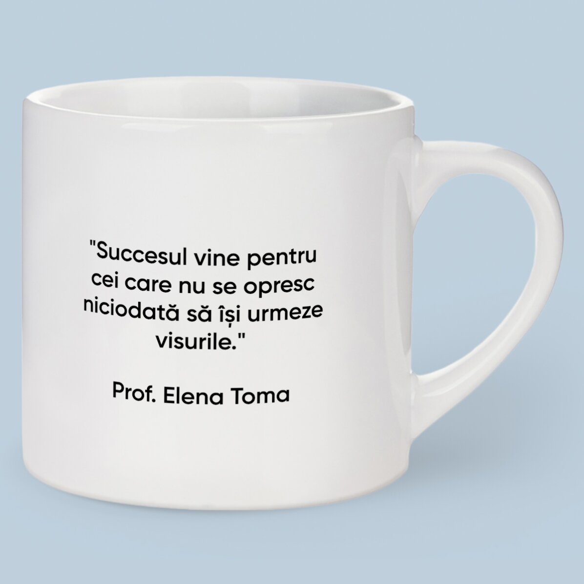 Personalizovaná šálek na espresso s vzkazem – Promoce
