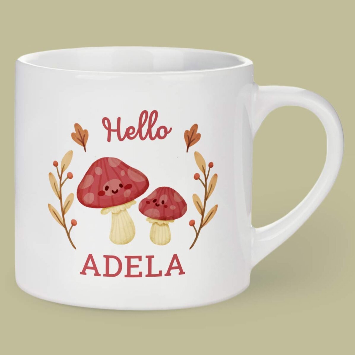 Personalizovaná šálek na espresso s nápisem – Podzim