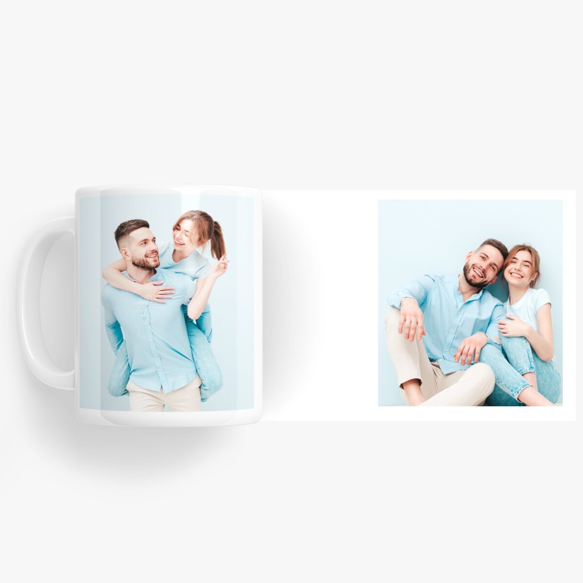 Personalizovaný hrnek se dvěma fotografiemi