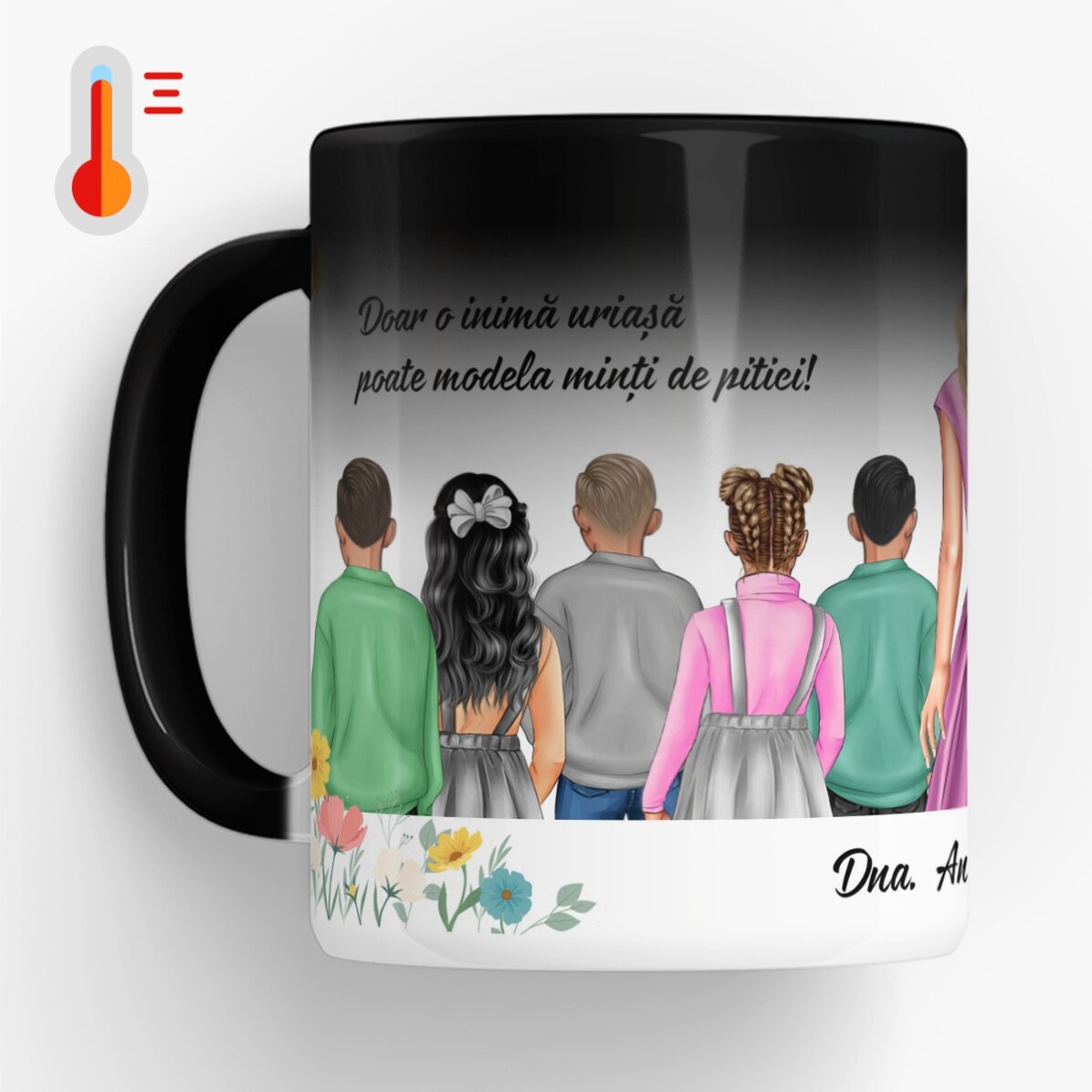 Personalizovaný hrnek s vzkazem – Paní učitelka