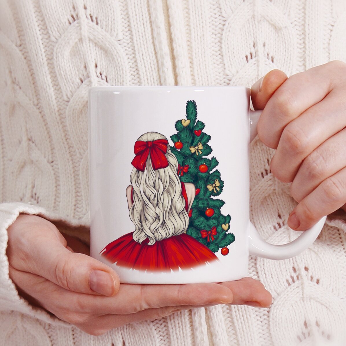 Hrnek s vlastním jménem – Christmas Princess