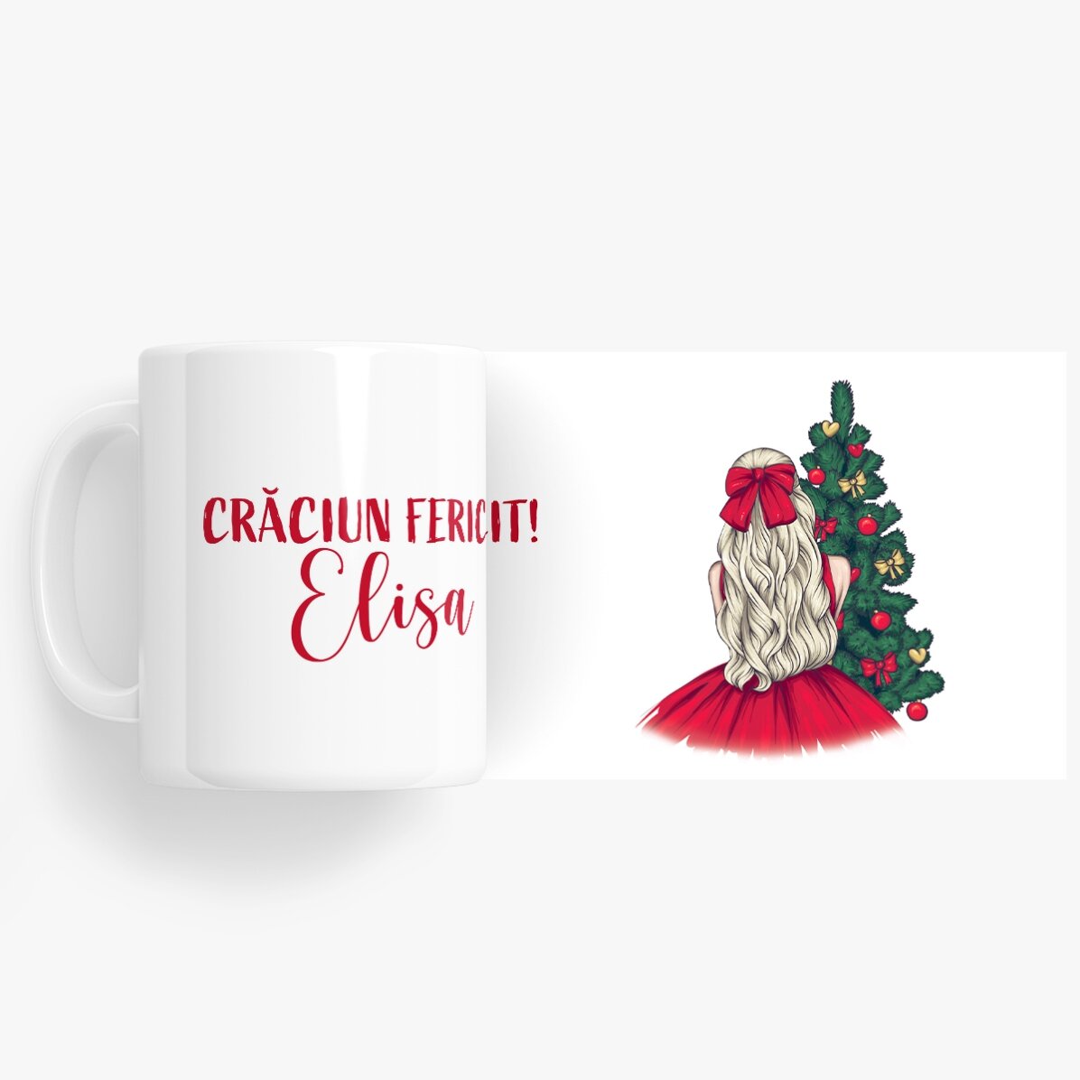 Hrnek s vlastním jménem – Christmas Princess