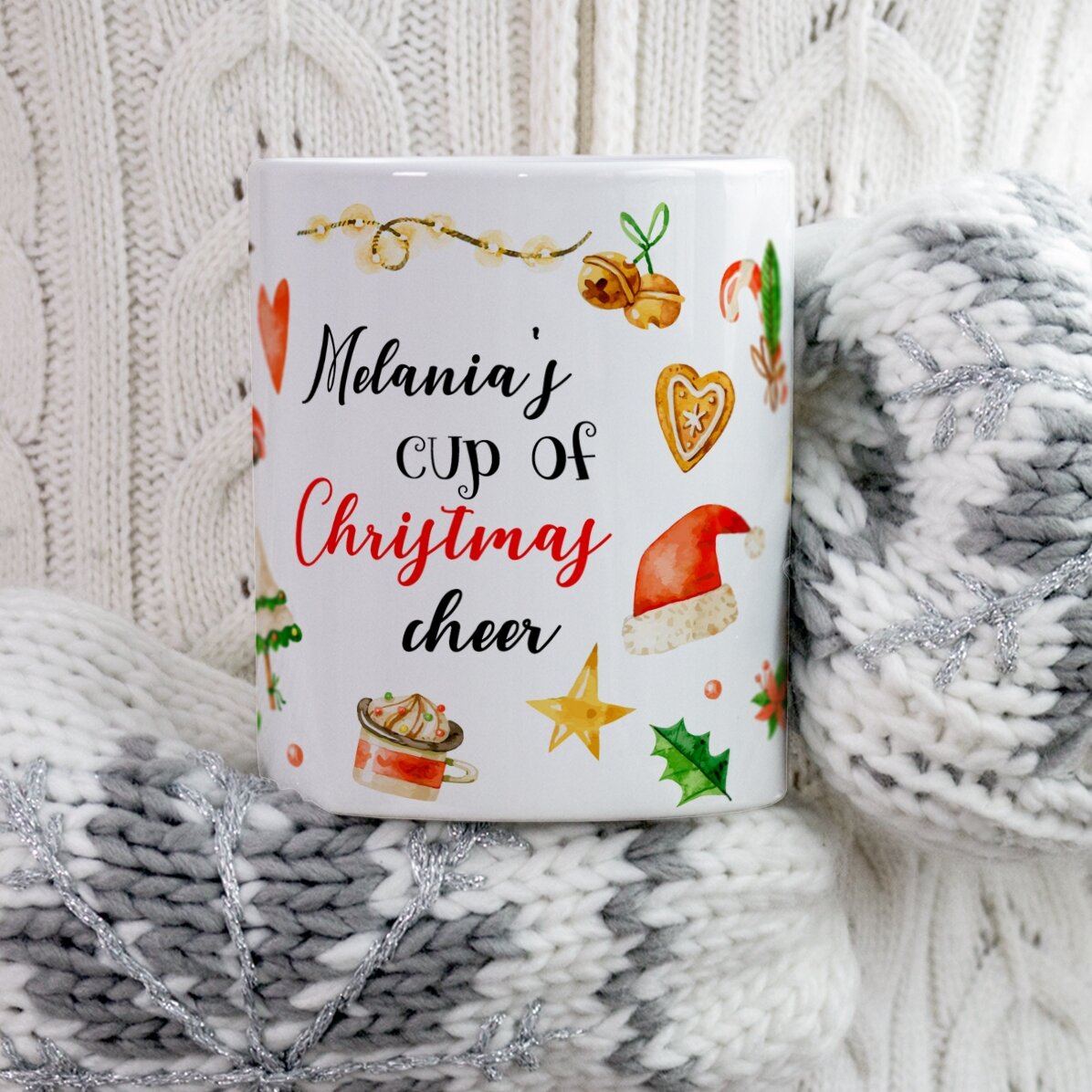 Hrnek s tvým jménem – Christmas Cheer