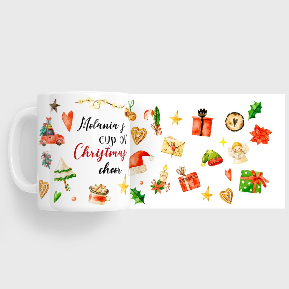 Hrnek s tvým jménem – Christmas Cheer