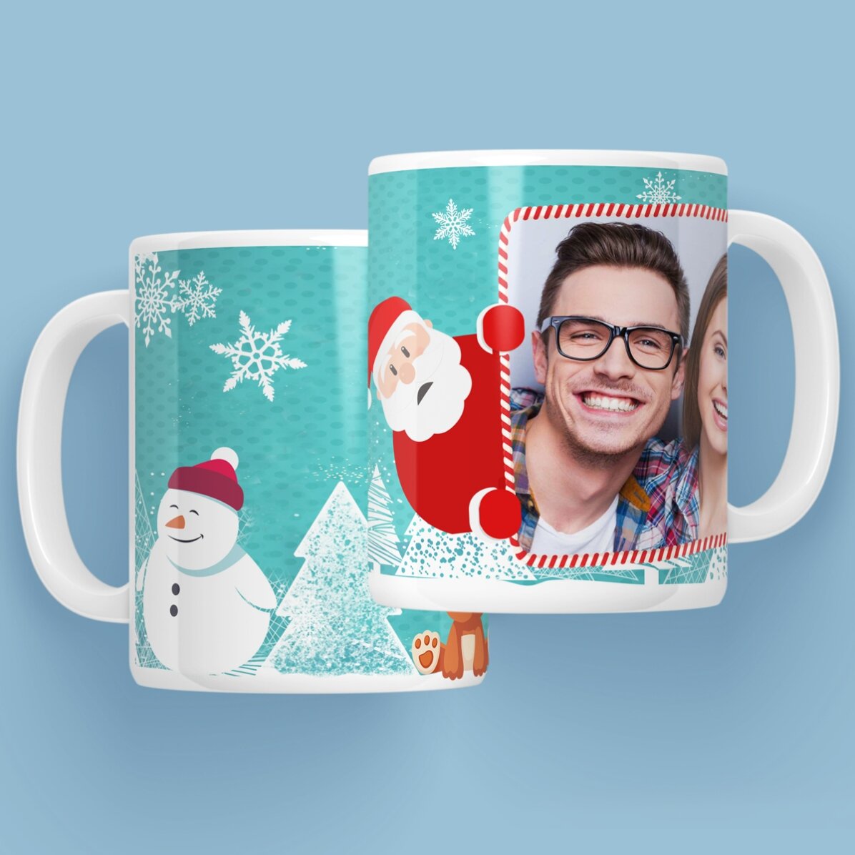 Personalizovaný hrnek s vánoční fotografií