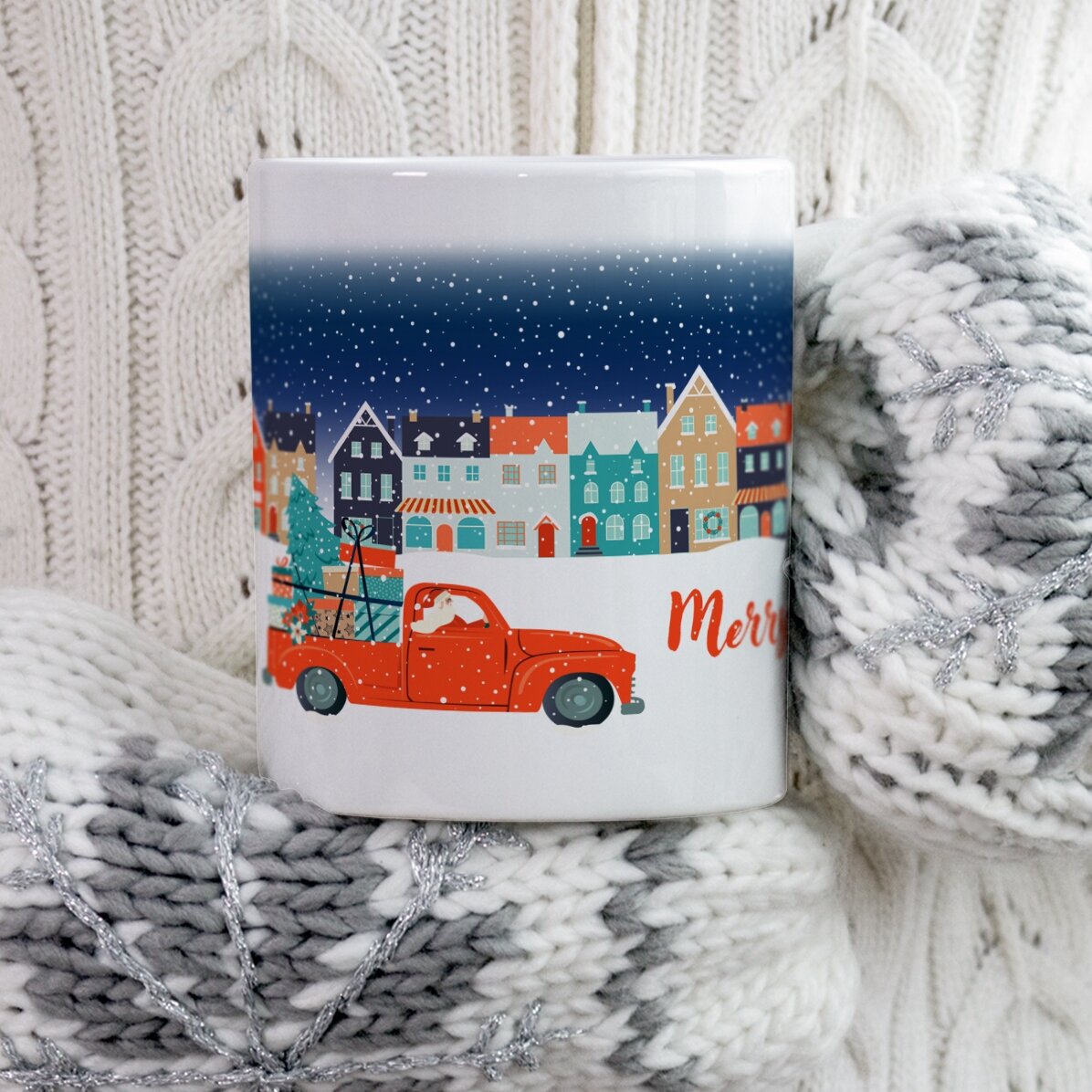 Personalizovaný hrnek s nápisem – Christmas Night