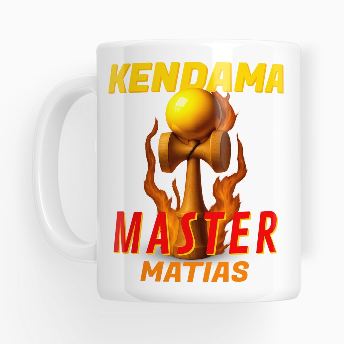 Personalizovaný hrnek s nápisem – Kendama Master