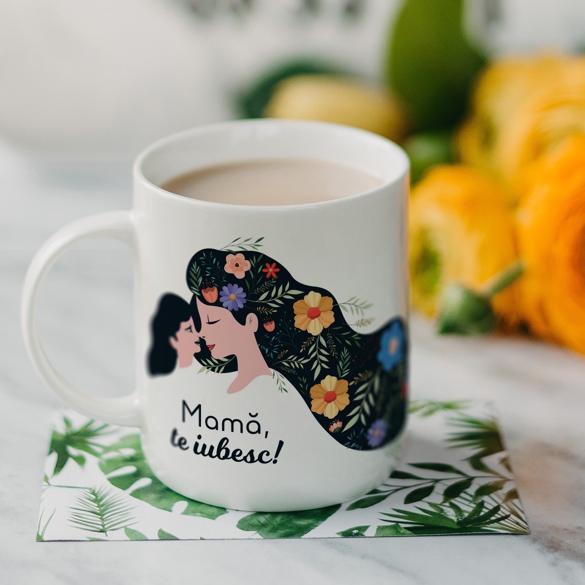 Personalizovaný hrnek s nápisem – Mami, mám tě ráda!