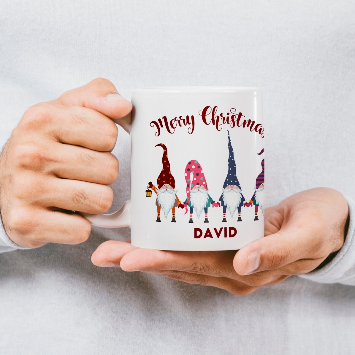 Personalizovaný hrnek s nápisem – Santa is coming
