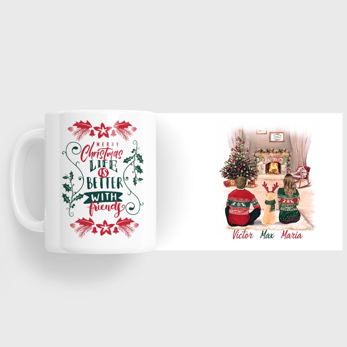 Personalizovaný hrnek s nápisem – Winter