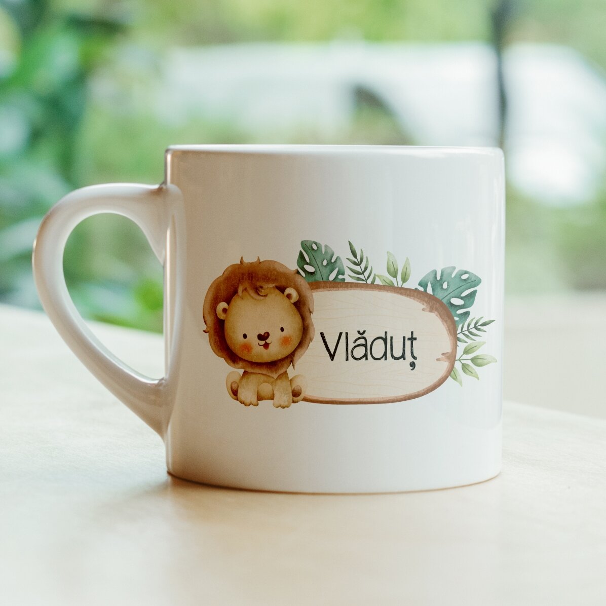 Personalizovaný hrnek pro děti se jménem – Zvířátka