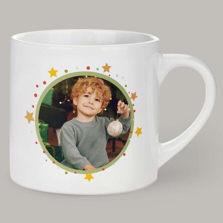 Personalizovaný hrnek pro děti s fotografií – Merry Christmas