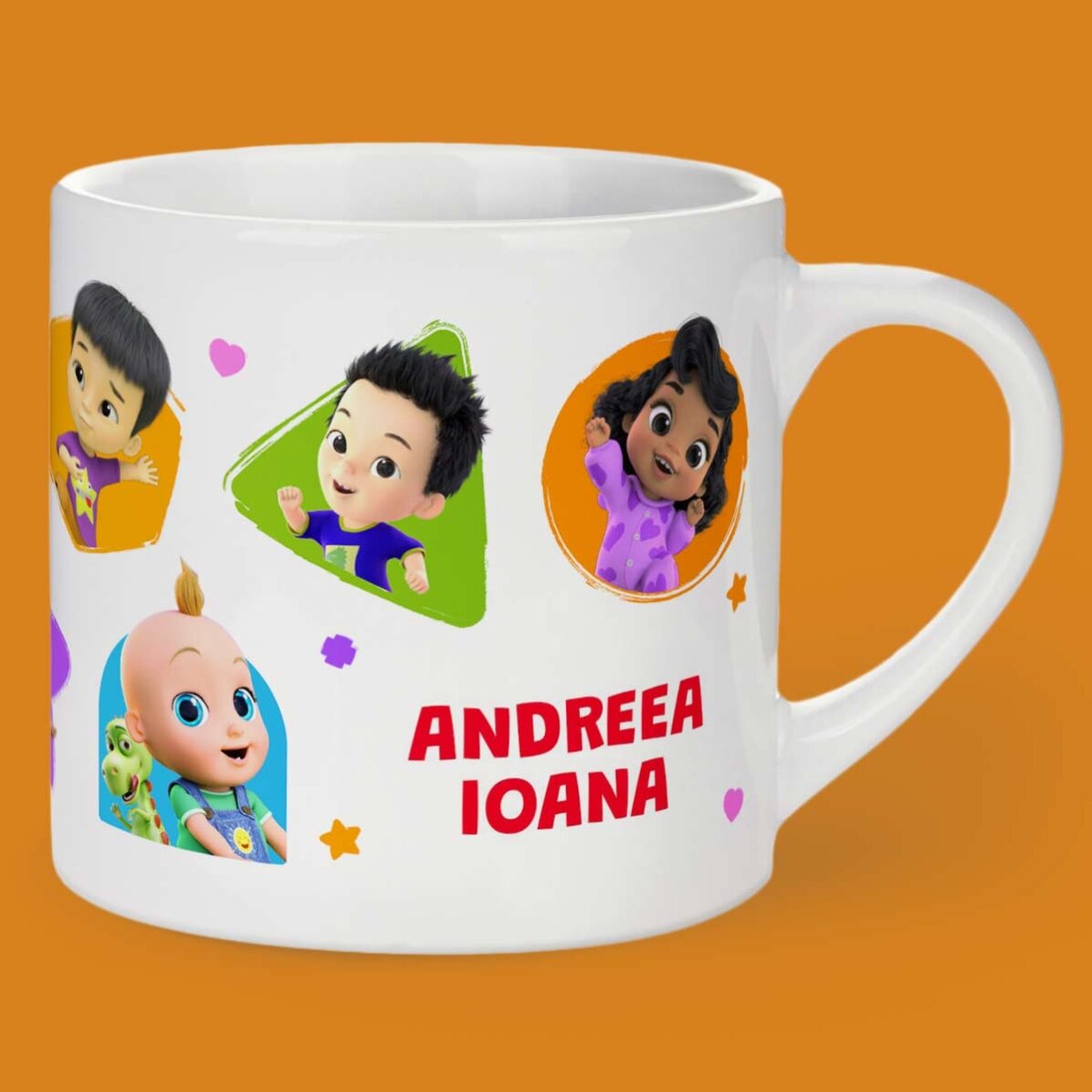 Personalizovaný hrnek pro děti s fotkou a jménem – TraLaLa