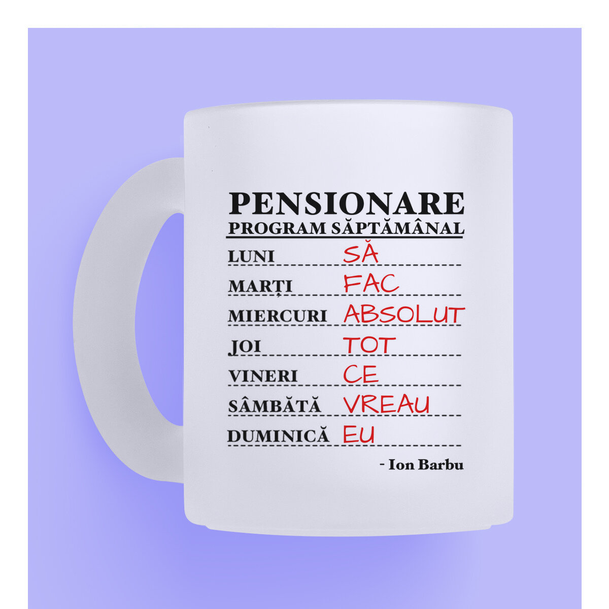 Personalizované hrnky z matného skla